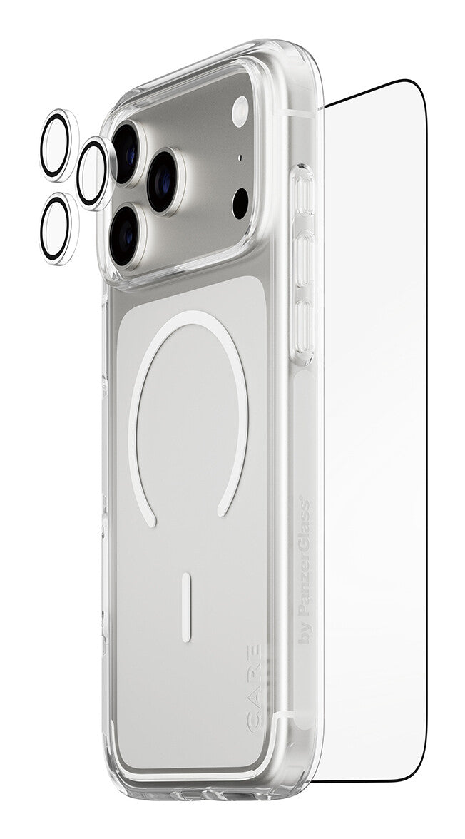 PanzerGlass ® | CARE by ® Flagship 3-in-1 Urban Explorer Pakke iPhone 17 Pro Max
