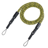 Hama Braid 120 strop Digitalt kamera Nylon Sort, Gul
