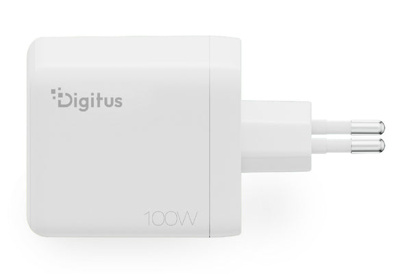 Digitus DA-10304 oplader til mobil enhed Universel Hvid Vekselstrøm Hurtig opladning Indendørs