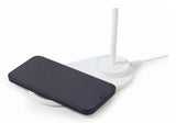 Gembird TA-WPC10-LED-01-W oplader til mobil enhed Smartphone Hvid DC Trådløs opladning Indendørs
