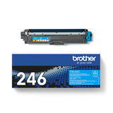 Brother TN-246C tonerpatron 1 stk Original Blå