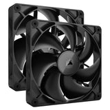 Corsair iCUE LINK RX140 Computerkabinet Ventilator 14 cm Sort 2 stk