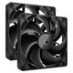 Corsair iCUE LINK RX140 Computerkabinet Ventilator 14 cm Sort 2 stk