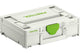Festool SYS3 M 112 Værktøjskasse Grøn, Hvid