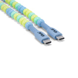 CLUB3D CAC-3011 USB-kabel 2 m USB C 0,48 Gbit/sek. 60 W Blå, Grøn