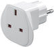 Goobay 94270 strømstik adapter Type F Type G (UK) Hvid