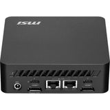 MSI Cubi NUC AI+ 3MG-005BEU USFF Sort 322 Intel® SoC FCBGA2540 4,4 GHz Indbyggede højttaler(e)