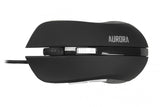 iBox Aurora A-1 mus Kontor Højre hånd USB Type-A Optisk 2400 dpi