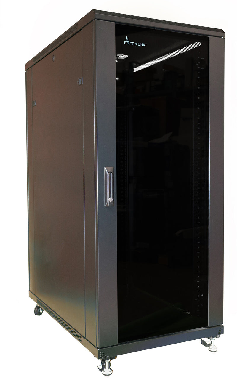Extralink EX.11397 stativ 37U Fritstående reol Sort
