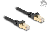 DeLOCK 80317 netværkskabel Sort 1 m Cat6a S/FTP (S-STP)