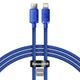 Baseus CAJY000203 Lightning kabel 1,2 m Blå