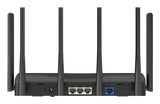 Mercusys BE6500 Dual-Band Wi-Fi 7 Router trådløs router 2.5 Gigabit Ethernet Dual-band (2,4 GHz / 5 GHz) Sort
