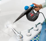 Bissell Steam Shot Bærbar damprenser 0,36 L 1050 W Blå, Titanium