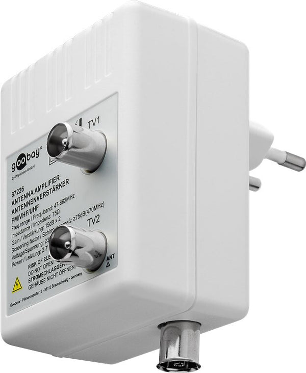 Goobay 67226 forstærker til TV signal 47 - 862 MHz