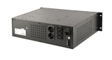 Gembird UPS-RACK-2000 UPS-enhed Interaktivt indgangsstik 2 kVA 1200 W 4 AC stikkontakt(er)