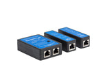 Lanberg NT-0404 netværkskabeltester PoE tester Sort, Blå