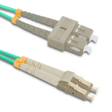 Qoltec 54351 InfiniBand og fiberoptisk kabel 5 m LC SC Grøn