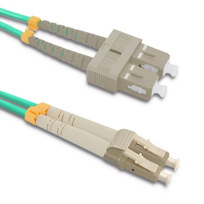 Qoltec 54351 InfiniBand og fiberoptisk kabel 5 m LC SC Grøn