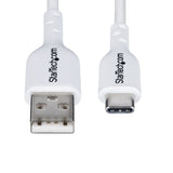 StarTech.com USB2AC1MNCWHE USB-kabel USB 2.0 1 m USB A USB C 0,48 Gbit/sek. Hvid