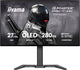 iiyama G-MASTER GOB2701QSC-B1 computerskærm 68,6 cm (27") 2560 x 1440 pixel 2K Ultra HD OLED Sort