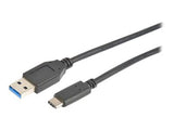 Prokord USB-0061 USB-kabel USB 3.2 Gen 1 (3.1 Gen 1) 0,5 m USB A USB C Sort