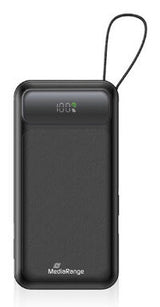 MediaRange MRMA753 powerbank Lithium polymer (LiPo) 10000 mAh Sort