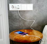XtremeMac XWH-SPC-03 oplader til mobil enhed Smartphone, Tablet Hvid Vekselstrøm Hurtig opladning Indendørs