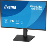 iiyama ProLite XB2491H-B1 computerskærm 60,5 cm (23.8") 1920 x 1080 pixel Fuld HD LCD Sort