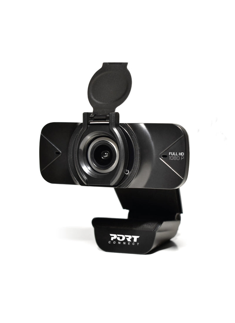Port Designs 900078 webcam 2 MP 1920 x 1080 pixel USB Sort