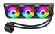 GameMax ICEBURG 360 DIGITAL BK Computerkølesystem Processor Alt-i-en væskekøler 12 cm Sort 1 stk