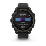 Garmin fenix 8 3,3 cm (1.3") 47 mm Digital 260 x 260 pixel Berøringsskærm Titanium Wi-Fi GPS (satellit)