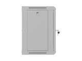 Lanberg WF03-5309-10S stativ 9U Vægmonteret stativ Sort