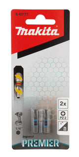 Makita E-03171 skruetrækker bit 2 stk