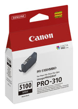 Canon PFI-5100 MBK blækpatron 1 stk Original Mat sort