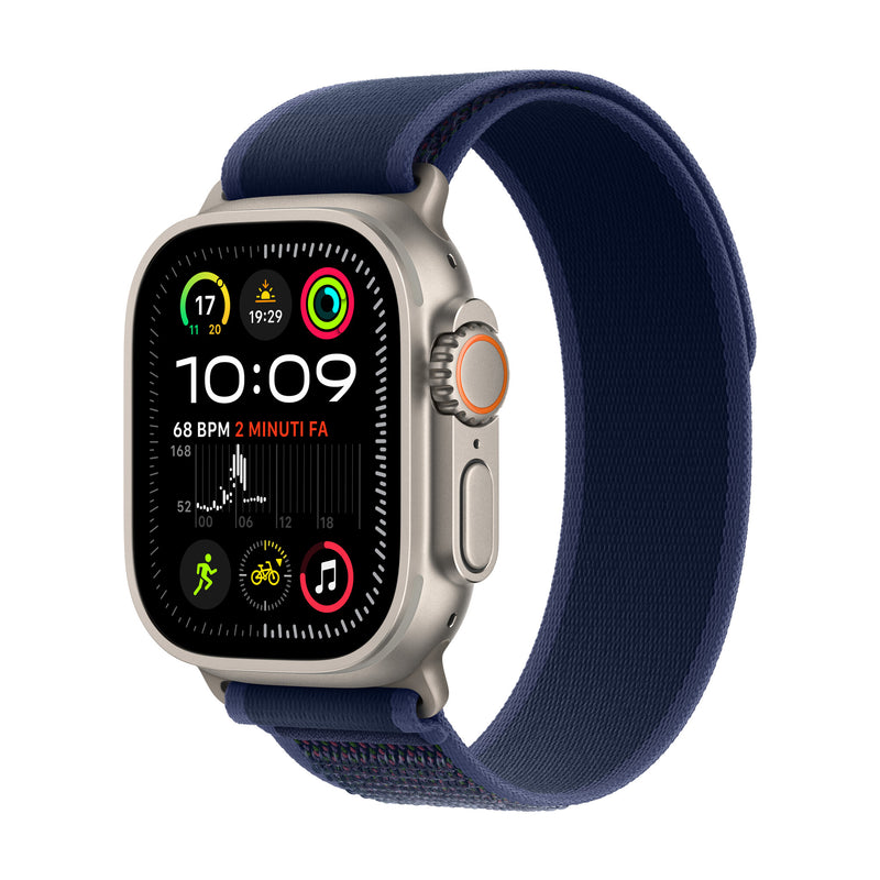 Apple Watch Ultra 2 OLED 49 mm Digital 410 x 502 pixel Berøringsskærm 4G Titanium GPS (satellit)