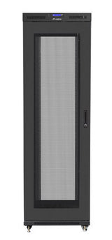Lanberg FF01-8242-23BL stativ 42U Fritstående reol Sort