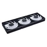 Lian Li 12CL1W3B Computerkølesystem Computerkabinet Ventilator 12 cm Sort