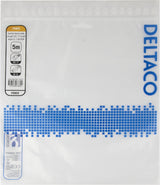 Deltaco DEL-120-5 el-ledning Sort 5 m CEE7/7 IEC C5