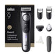 Braun BeardTrimmer 9 BT9520 skæg trimmer Batteri 52 2 cm Våd og tør Sort, Grå