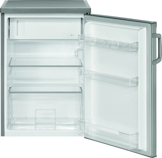 Bomann KS 2194 kombi-køleskab Fritstående 119 L Rustfrit stål