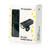 Wozinsky 5907769372476 cykellygte Forlys LED 3000 lm