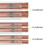 Goobay 52082 lydkabel 50 m Transparent