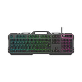 Techmade TM-GK023 tastatur Spil USB Italiensk Sort