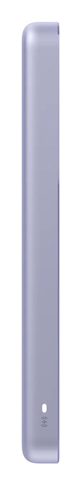 Xiaomi Super Slim Magnetic Power Bank 5000 Lithium-Ion (Li-Ion) 5000 mAh Trådløs opladning Violet