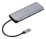 Targus DOCK427GL dockingstation Ledningsført USB 3.2 Gen 2 (3.1 Gen 2) Type-C Grå