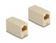 DeLOCK 88034 kabelsamler RJ-45 Beige