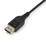 StarTech.com DP14MM2M DisplayPort kabel 2 m Sort