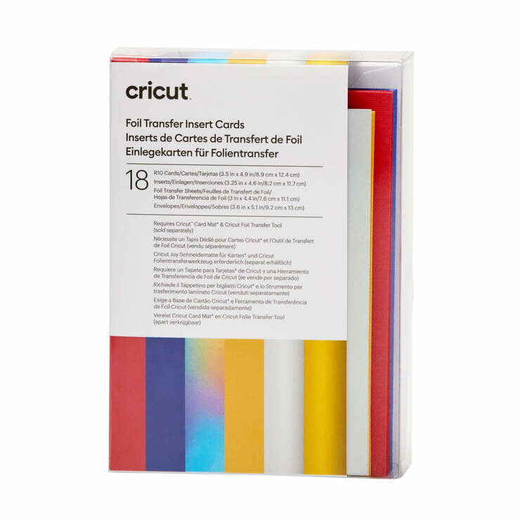Cricut Joy Foil Transfer Insert 18 ark