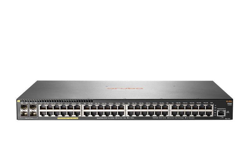 HPE Aruba Networking Aruba 2930F 48G PoE+ 4SFP Administreret L3 Gigabit Ethernet (10/100/1000) Strøm over Ethernet (PoE) 1U Grå