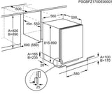 Electrolux LXB2AE82S køleskab Indbygget 127 L Hvid